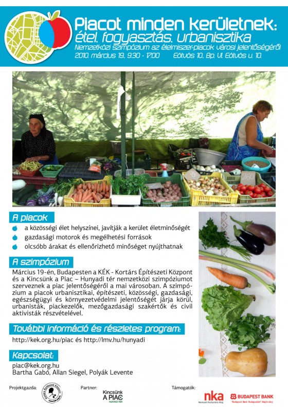 piac poszter